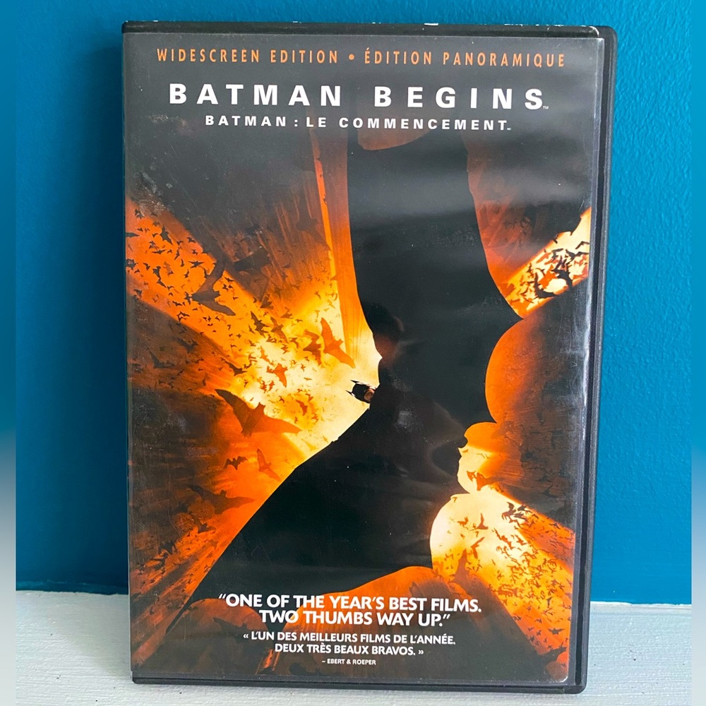 🦇 Batman Begins DVD